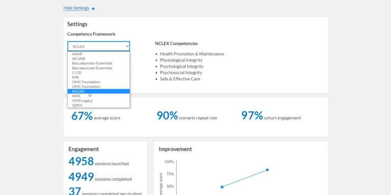 Competency Mapping & Tracking feature