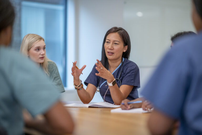 Debriefing group