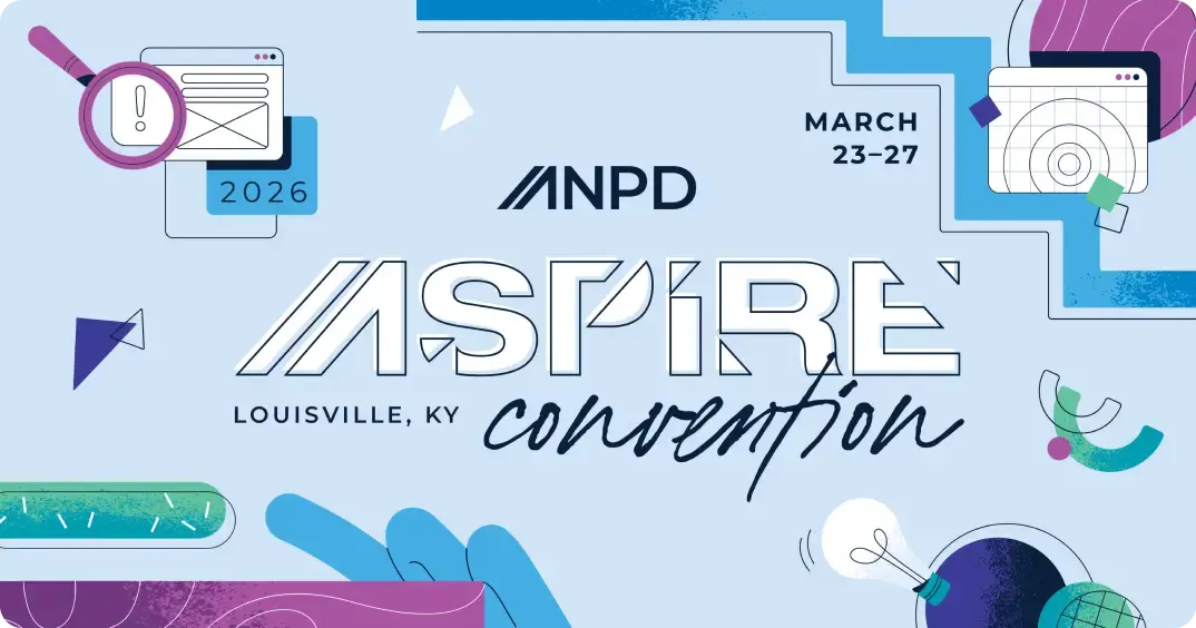 Graphic for the Aspire simulation event featuring OMS VR medical training partnership.